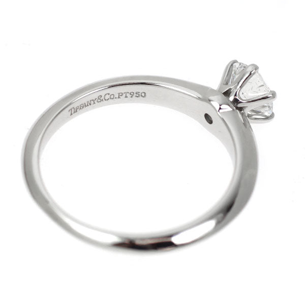 ティファニー Pt950 ダイヤモンド リング 0.54ct D VVS1 EX ソリティア