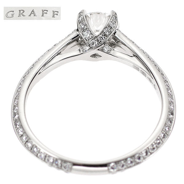 グラフ Pt950 ダイヤモンド リング 0.53ct G VS2 3EX レガシー 《セルビー銀座店》【中古】