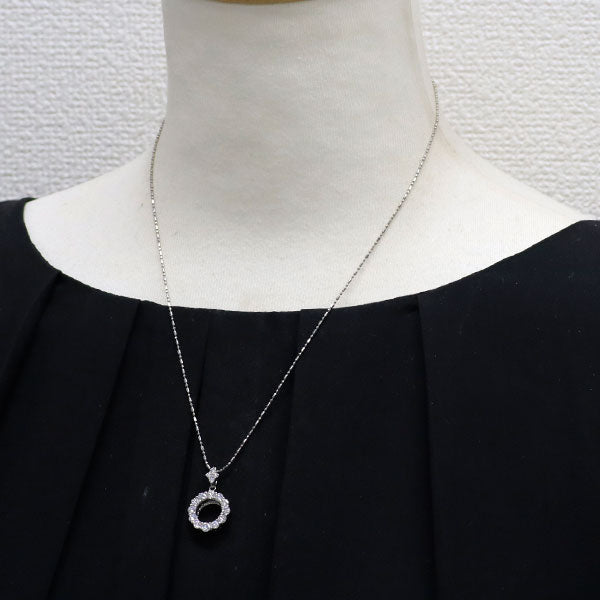 Pt900/ Pt850 ダイヤモンド ペンダントネックレス 1.214ct