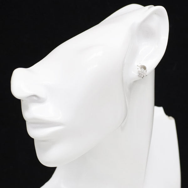 Pt900 ダイヤモンド ピアス 0.50ct フラワー