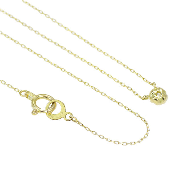 アーカー/ahkah K18YG ダイヤモンド ペンダントネックレス 0.05ct ティア