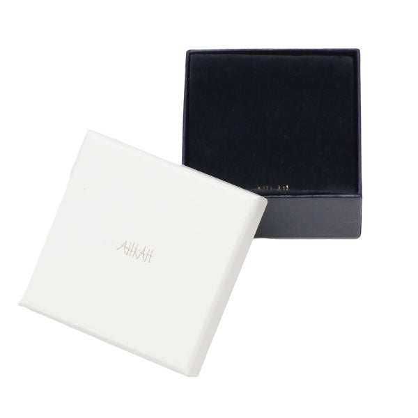 アーカー/ahkah K18YG ダイヤモンド ペンダントネックレス 0.05ct ティア