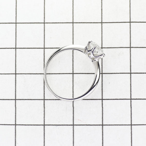 Pt950 ダイヤモンド リング 1.038ct H I2 G