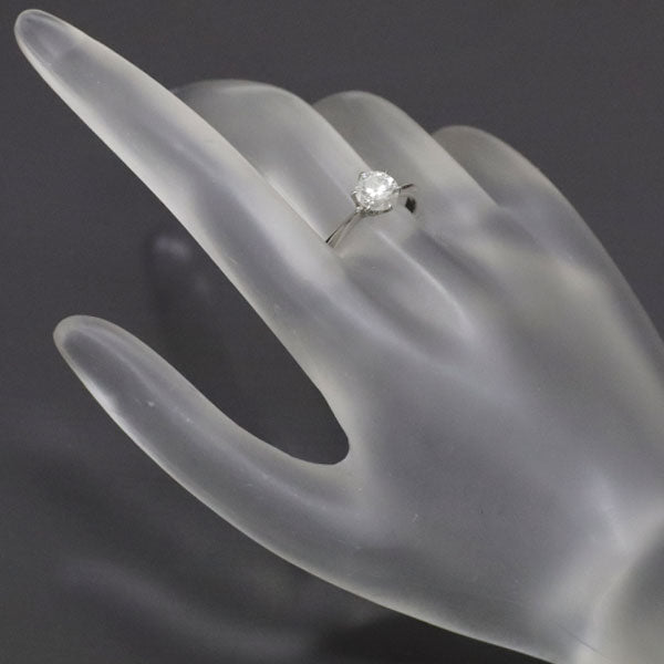 Pt950 ダイヤモンド リング 1.038ct H I2 G