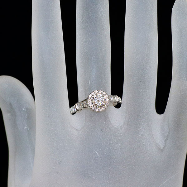 GIA鑑定書付 Pt900 最高級ダイヤモンド リング 0.72ct D FL 3EX D1.10ct