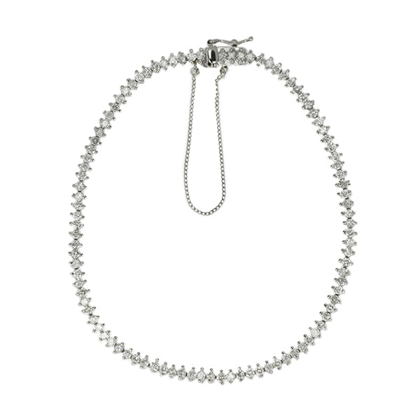 Pt900/Pt850 ダイヤモンド ブレスレット 2.00ct テニス