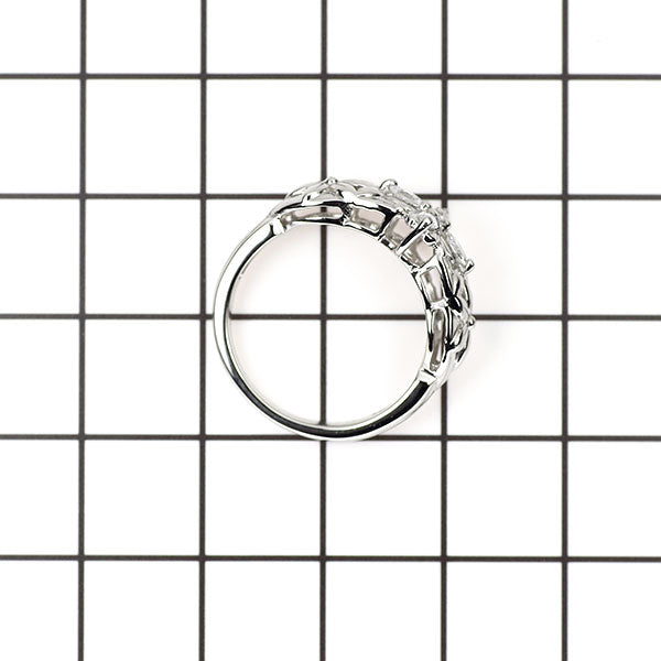 Pt999 ダイヤモンド リング 0.20ct フラワー