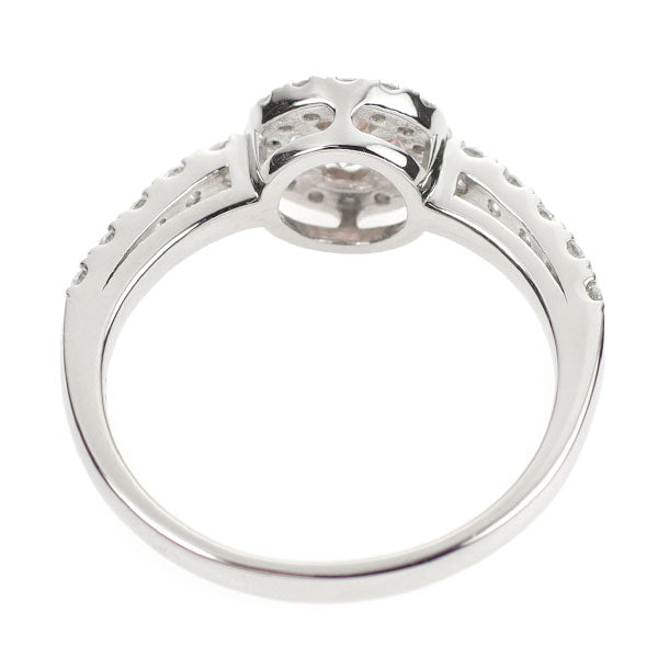 新品 Pt950 天然ピンクダイヤモンド リング 0.321ct FLP I1 D0.33ct 【エスコレ】