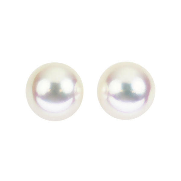 ミキモト K18YG アコヤ真珠 ピアス 径約6.6mm スタッド
