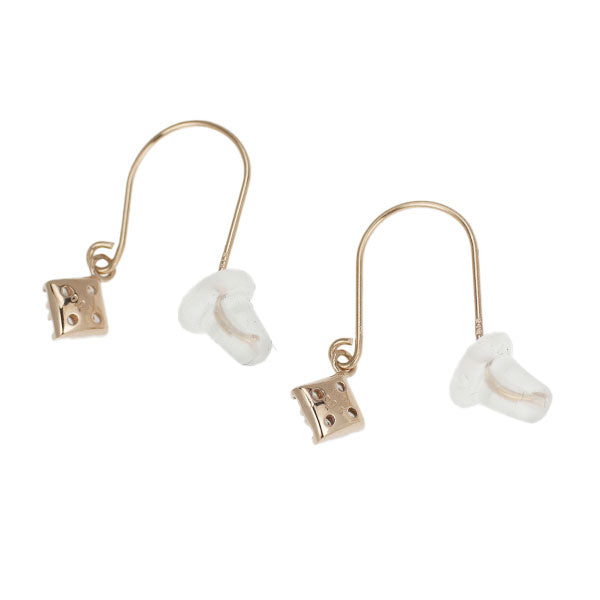 K18PG ダイヤモンド ピアス 0.10ct