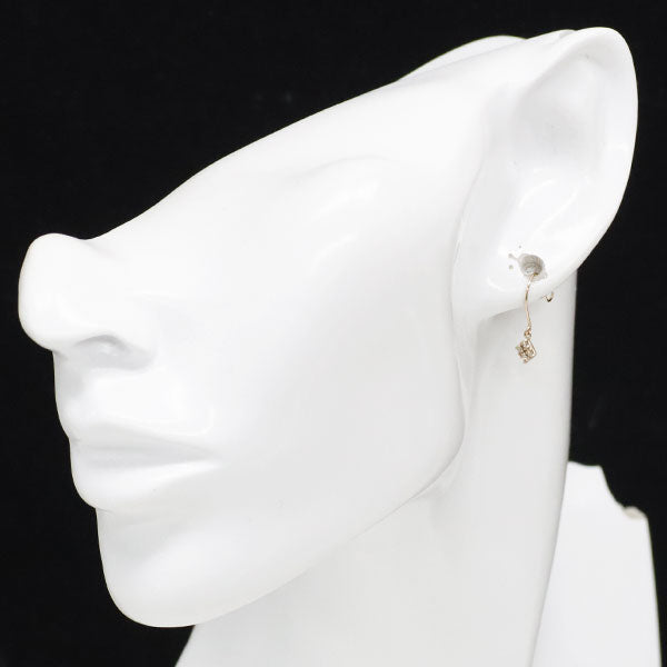 K18PG ダイヤモンド ピアス 0.10ct