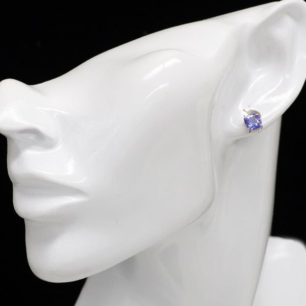 Pt900 タンザナイト ピアス 1.60ct