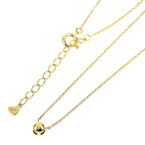 スタージュエリー K18YG ダイヤモンド ペンダントネックレス 0.12ct