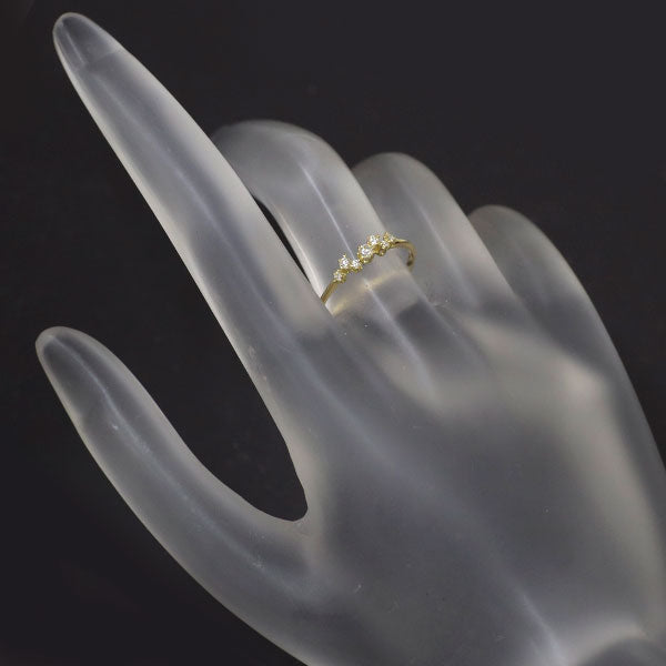 アーカー K18YG ダイヤモンド リング 0.10ct BB ビービー 現行モデル