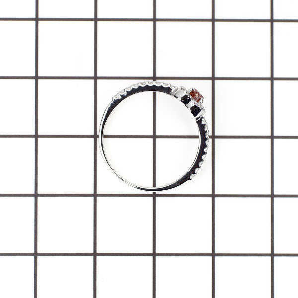 新品 希少 Pt950 ハートシェイプ 天然ピンクダイヤモンド リング 0.151ct FDP VS2 D0.18ct