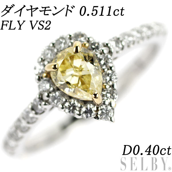 ダイヤモンド 1.502 ct VERY LIGHT YELLOW SI1