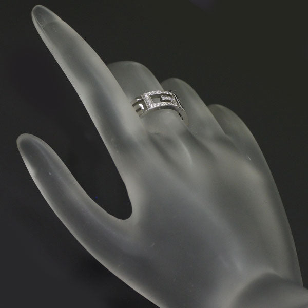 Gucci K18WG diamond ring multiple 