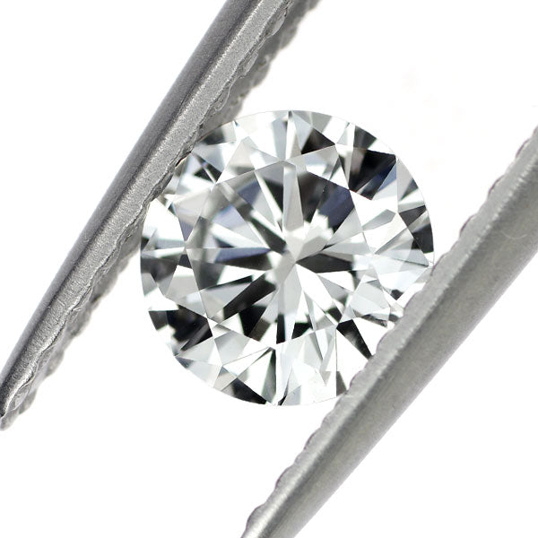 Round brilliant cut diamond loose 0.531 E VS1 Good MediumBlue 