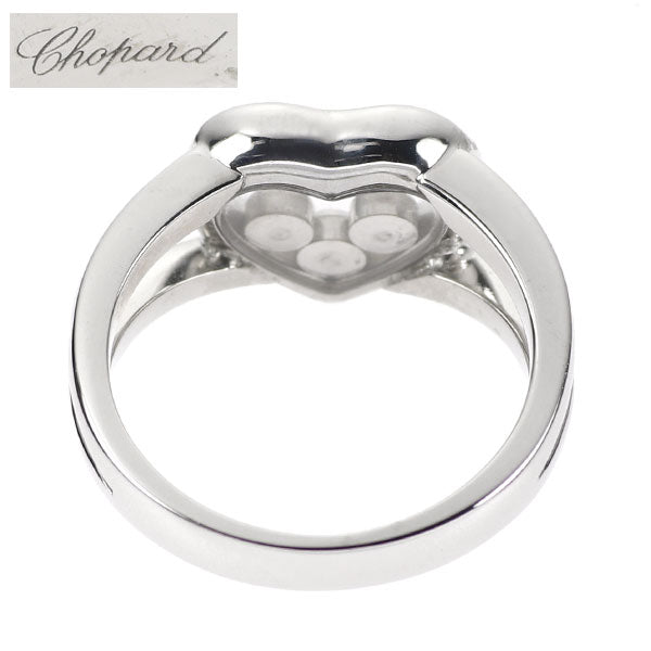 Chopard K18WG Diamond Ring Happy Diamond 