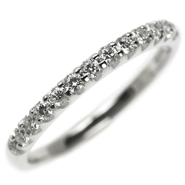 Vendome Aoyama Pt900 Diamond Ring 0.23ct Half Eternity 