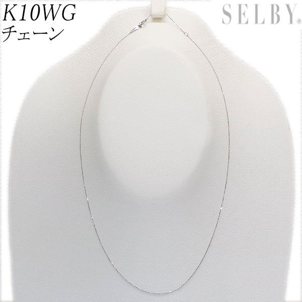 [Special price] New K10WG Azuki chain necklace 40cm 