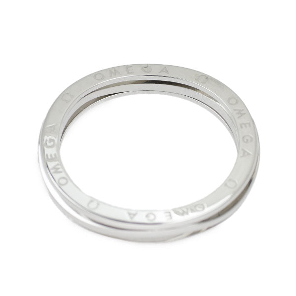 Omega K18WG Ring Ladymatic No. 60 