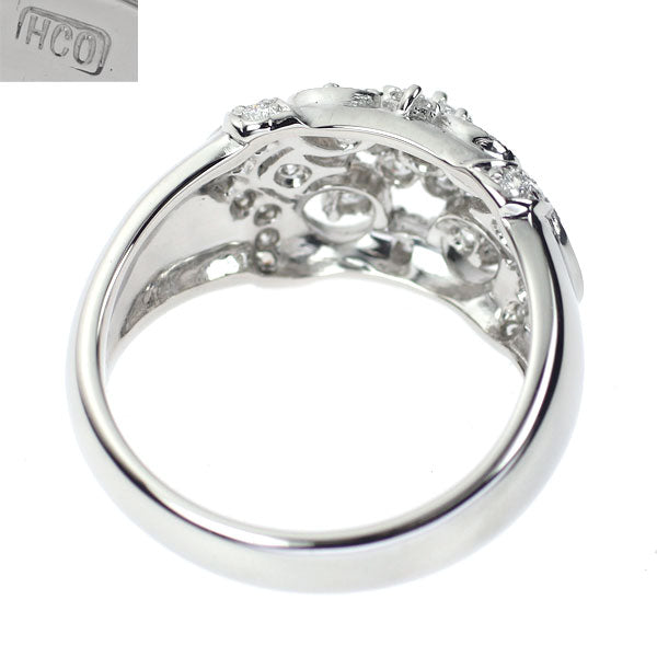Heiwado Trading Pt950 Diamond Ring 0.59ct 