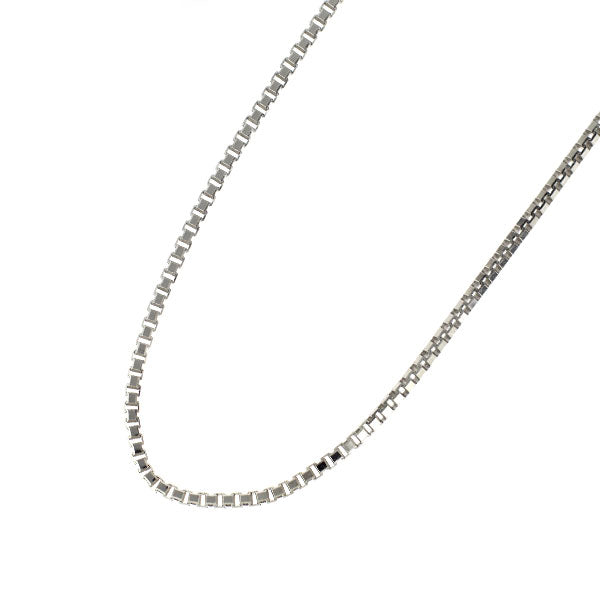 K18WG Venetian chain necklace ~45.5cm 
