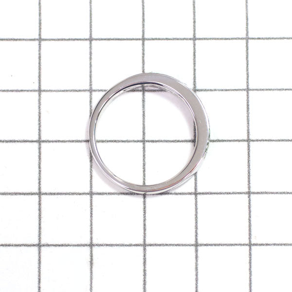 Rare K18WG Paraiba Tourmaline Demantoid Garnet Ring P0.16ct G0.14ct Pave 