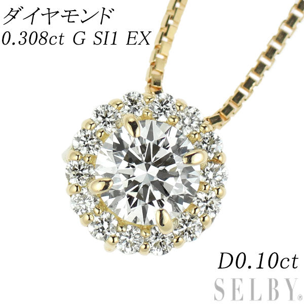 k18YG  ダイヤモンド　10ct ネックレス　新品レディース