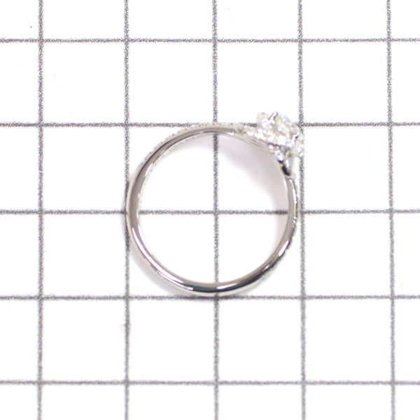 Chaumet Pt950 Diamond Ring 0.29ct G VS1 VG Lien de Chaumet Solitaire 