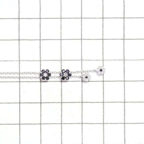 材質K18K18WG ブラックダイヤモンド1.4ct ネックレス