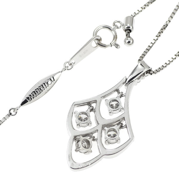 Monikkendam K18WG Diamond Pendant Necklace 0.71ct 