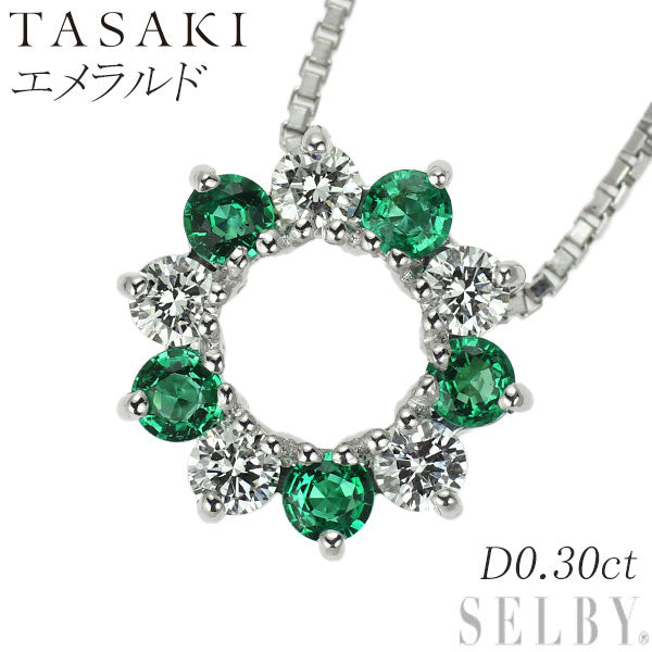 付属品無しTASAKI タサキ Pt850 Pt900 パール ダイヤモンド ネックレス