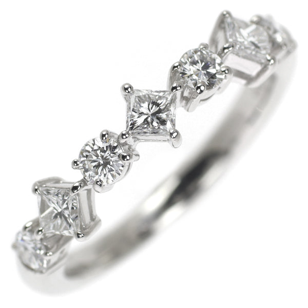 Royal Asscher Pt900 Diamond Ring 0.60ct 