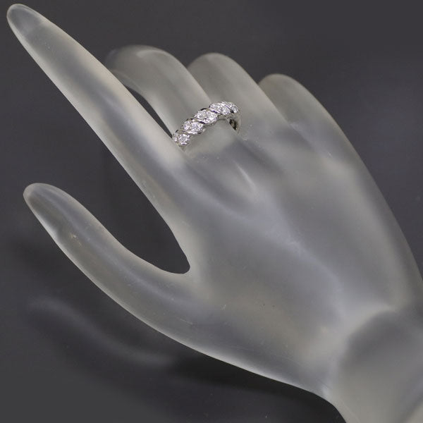 Royal Asscher Pt900 Diamond Ring 