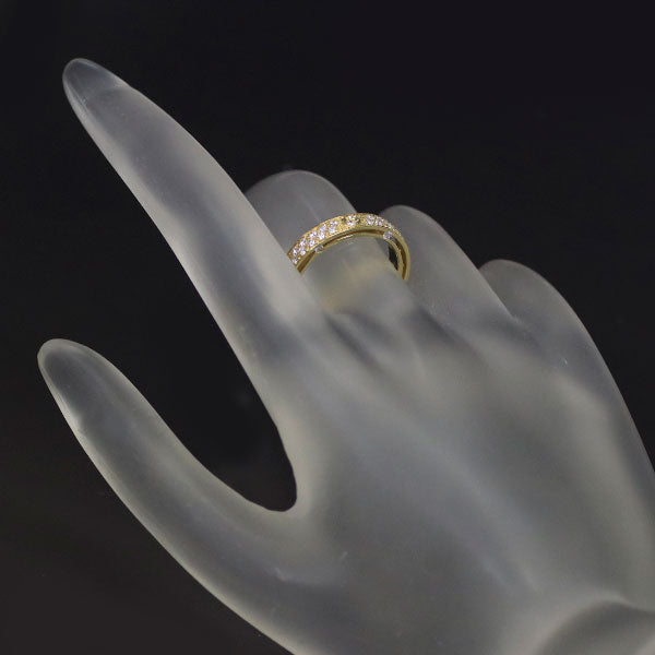 Damiani K18YG Diamond Ring D-SIDE 