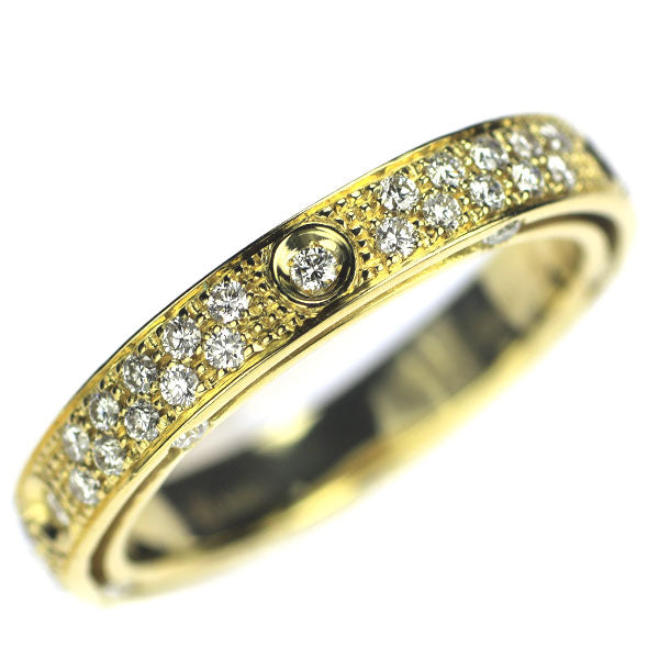 Damiani K18YG Diamond Ring D-SIDE 