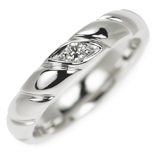 Chaumet Pt950 Diamond Ring Torsade 