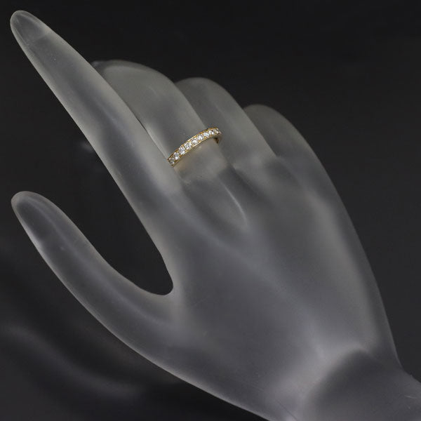 Vendome Aoyama K18YG Diamond Ring 0.30ct Half Eternity 