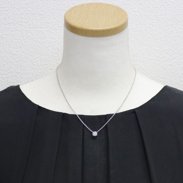 Heiwado Trading Pt950 Diamond Pendant Necklace 1.046 F SI2 G 40.0cm 《Selby Ginza Store》 [S, Like New, Polished] [Used] 
