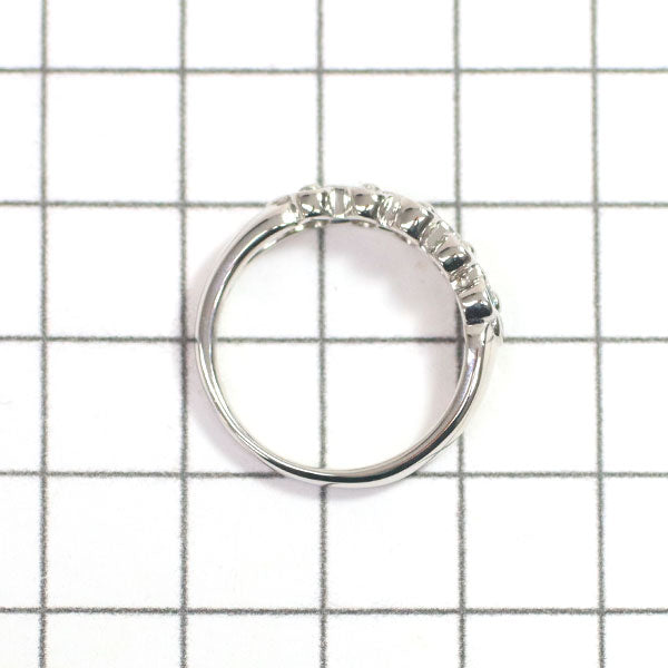 Rare Pt900 Alexandrite Diamond Ring 0.38ct D0.26ct 